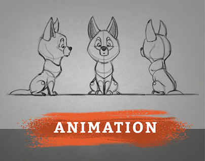 Dog Turnaround Animation