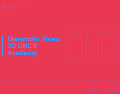 Desarrollo Video 3D DNCR Academy