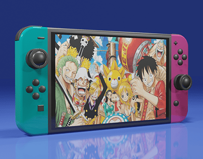 Nintendo Switch (Pink & Green) ニンテンドースイッチ(ピンク＆緑) No.52