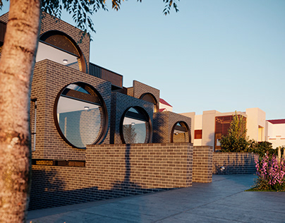 Cirqua Apartments | BKK Architects | Sunset