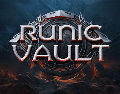 Runic Vault - Game Logo