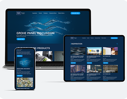 Grohe SG - Website Redesign