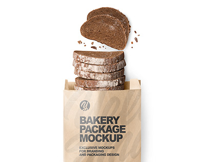 Bakery Package Mockups