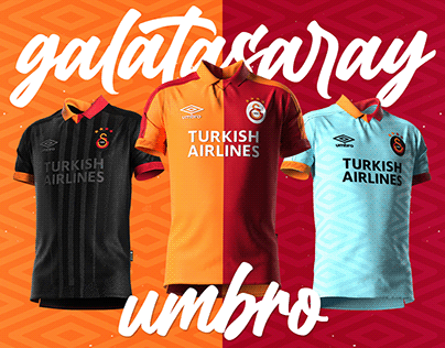 Galatasaray x Umbro - Home, Away & Third Concepts