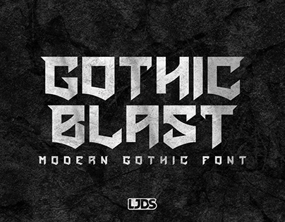 Gothic Blast Font
