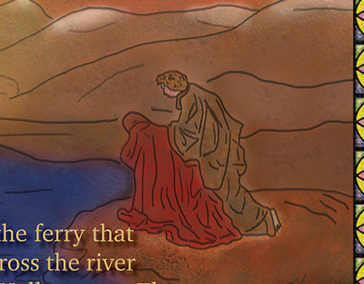 "Dantes Inferno" illustration and design illusrtatio