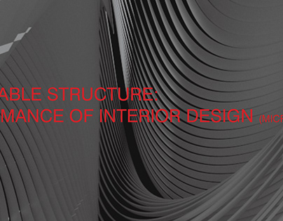 INHABITABLE STRUCTURE: PERFORMANCE OF INTERIOR DESIGN