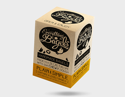 Everything Bagels - Branding and Packaging Design