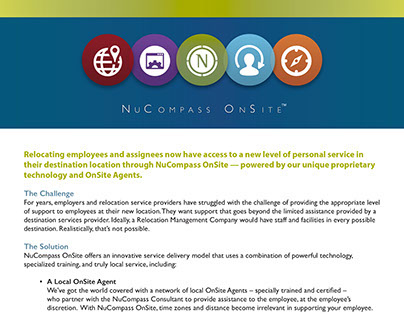 NuCompass Mobility "OnSite" Promotional Flyer