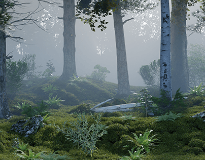 Project thumbnail - Mossy forest