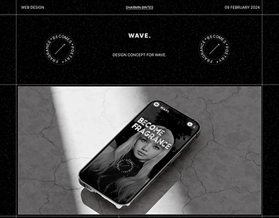 WAVE.| Perfume Website Design