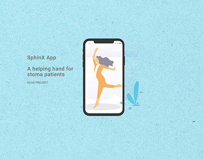 SphinX- App for Stoma patients | UI/UX