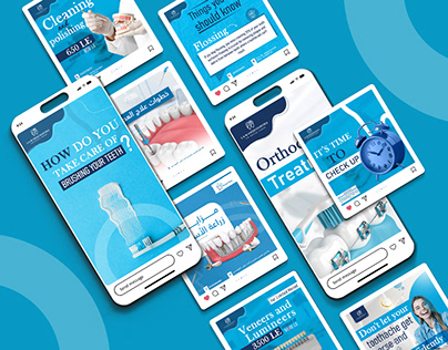 Dental clinics | Social media designs