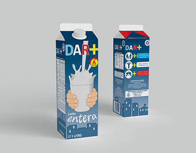 Diseño Tetra Pak de leche