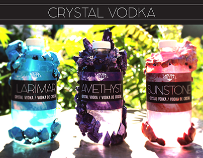 Crystal Vodka by Jettblackink