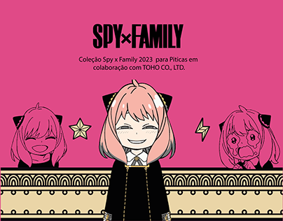 Coleção Spy x Family 2023 - Piticas
