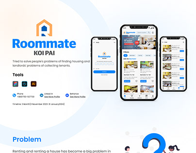 Roommate Koi Pai Mobile App Case Study