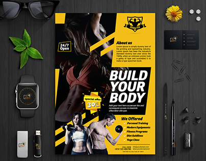 Fitness / Gym Flyer Template