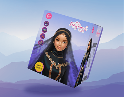 Muslim doll packing/ Product packing design