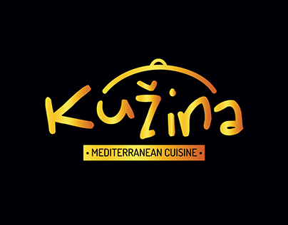 Mediterranean cuisine "Kužina" logo