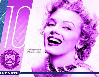 Commemorative $10 bill design contest on 99designs