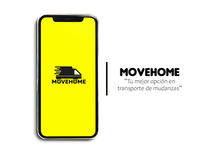 App móvil (diseño) de transporte de mudanzas