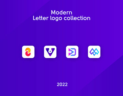 Modern Letter Logo collection 2022
