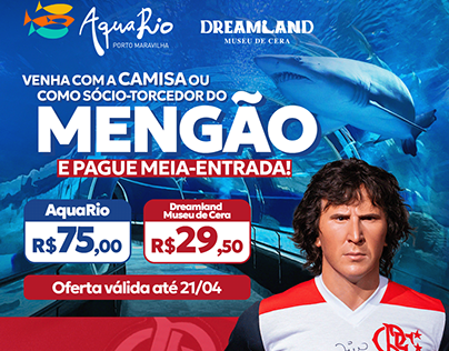 Key Visual AquaRio + Flamengo