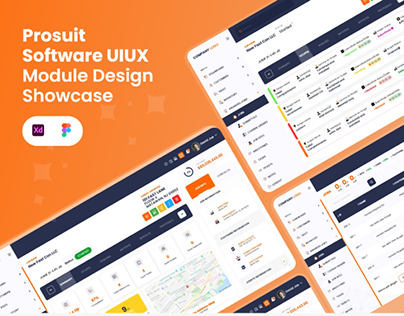 Prosuit Software UIUX Module Design Showcase