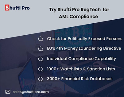 Try Shufti Pro Regtech For AML Compliance