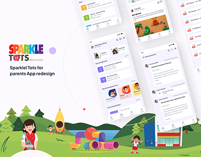 Sparkle Tots (Qoqolo App) Preschool App Redesign