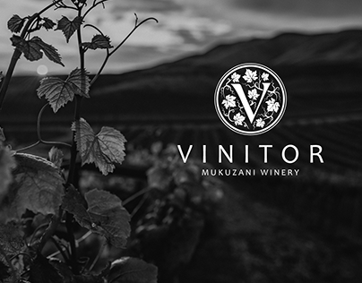 Logo Design for Vinitor Mukuzani Winery