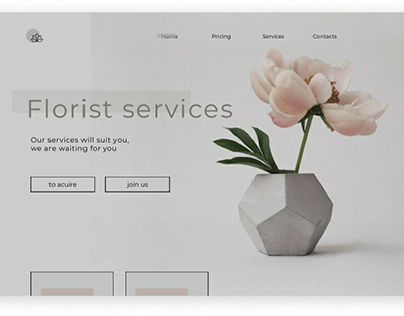 Концепт Florist service
