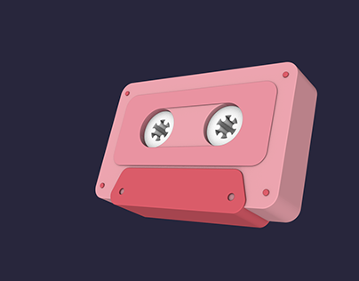 3D project - Cassette tape