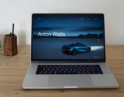 Anton Watts promo website