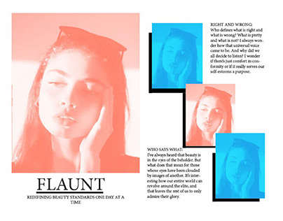 Flaunt Magazine Issue- Who Says What