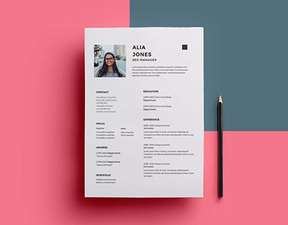 Free SEO Manager Resume Template