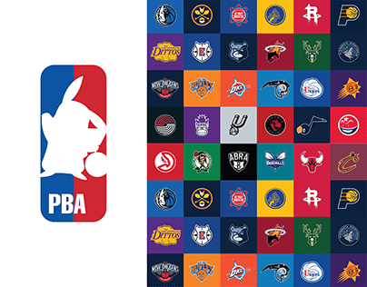 Pokemon NBA Logos