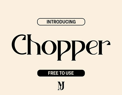 Chopper - Free Typeface