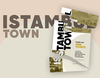 Project thumbnail - Istambul town poster