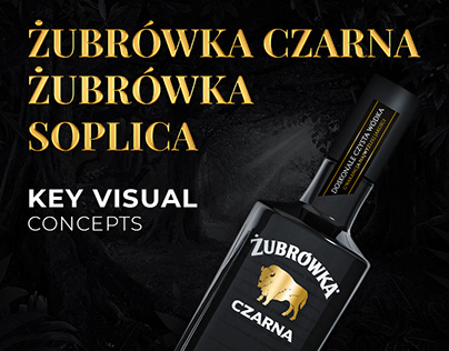 Żubrówka Czarna, Żubrówka, Soplica Key Visual Concepts