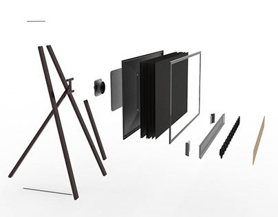 Canvas. A TV for Vitra.