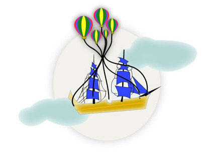 Logo design submitted for Moving ship pictures pvt ltd