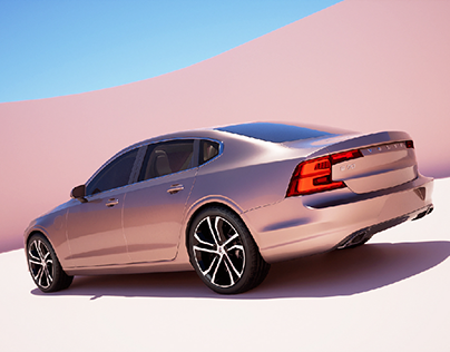 Volvo S90 - Full CGI (Unreal Engine 5 RTX)