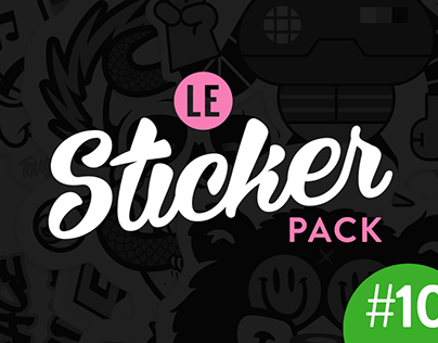 LE STICKER PACK #10
