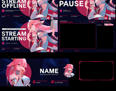 Anime Stream Package Projects | Photos, videos, logos, illustrations and  branding on Behance
