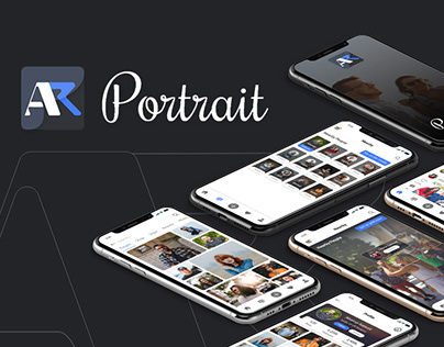 Portrait App - UI UX Social App Like Instagram