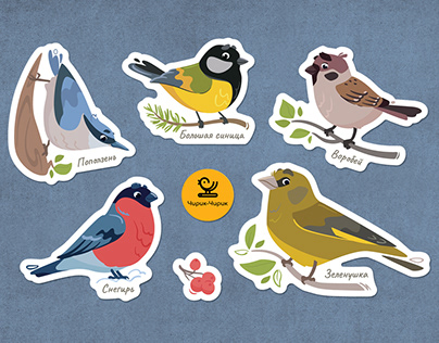 Stickers Birds