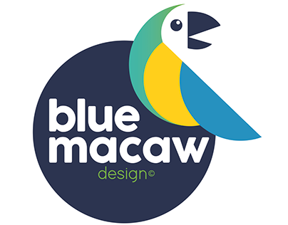 Blue Macaw Design Branding