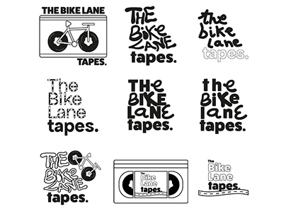 The Bike Lane tapes | Identidad visual